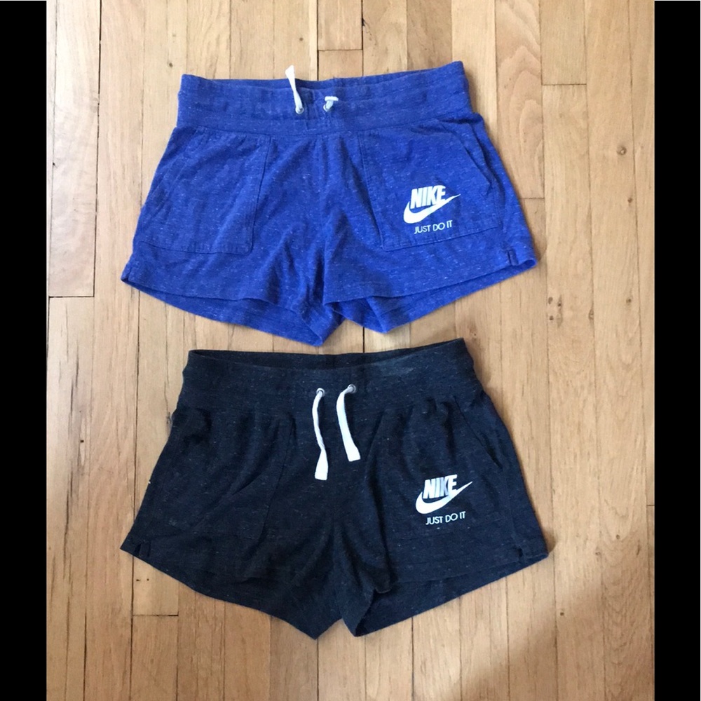 Nike gym vintage shorts 2 pairs